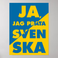 Ja, Jag Prata Svenska, ja, ich spreche Schwedisch