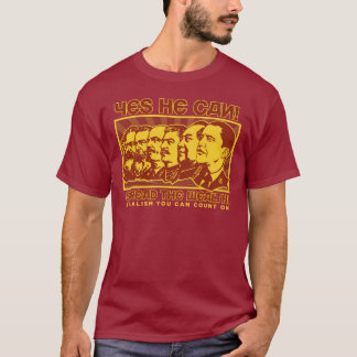 Ja kann er! Kamerad Obama Spoof T-Shirt