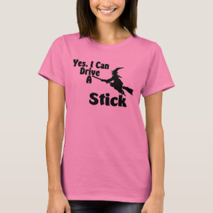 Ja kann ich einen Stock fahren T-Shirt