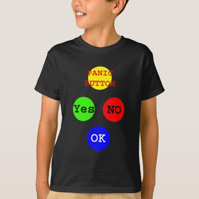 Ja, keine Tasten Das MUSEUM Zazzle Geschenke T-Shirt (Vorderseite)