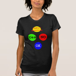 Ja, keine Tasten Das MUSEUM Zazzle Geschenke T-Shirt