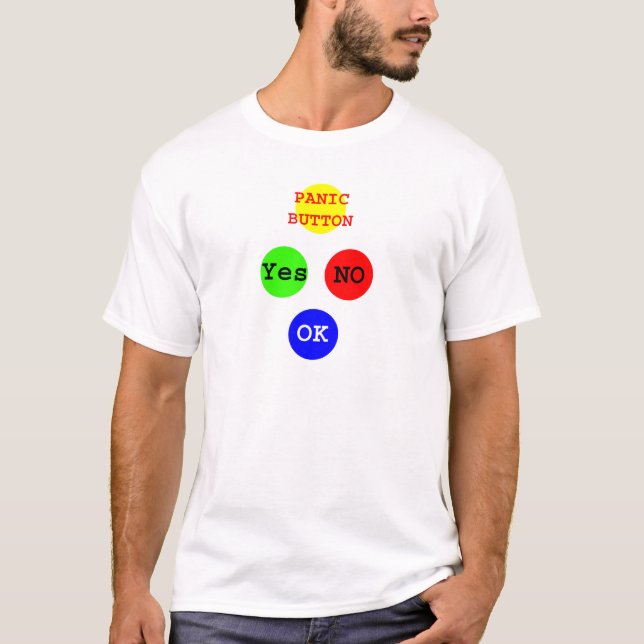 Ja, keine Tasten Das MUSEUM Zazzle Geschenke T-Shirt (Vorderseite)
