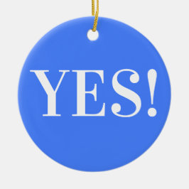 JA! KERAMIK ORNAMENT