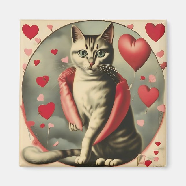 ja kitty mädchen magnet (Vorne)