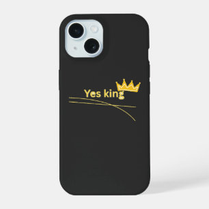 Ja König Krone Lustiges Meme iPhone 15 Hülle