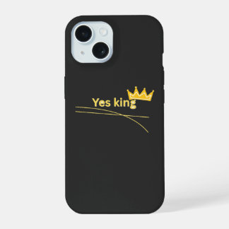 Ja König Krone Lustiges Meme iPhone 15 Hülle