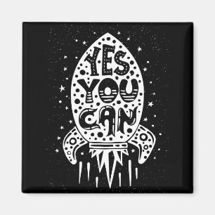 Ja können Sie Rocketship Magnet