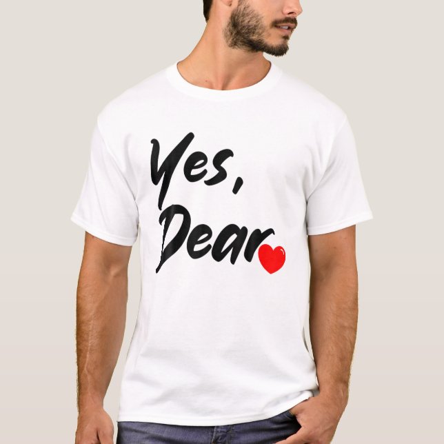 Ja, liebe HerzValentine T-Shirt (Vorderseite)