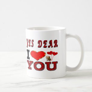 Ja liebe i-Liebe Sie Tasse