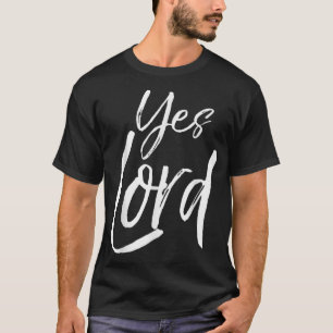 Ja Lord Shirt Vintag Amen Bold Cool Christlich Te