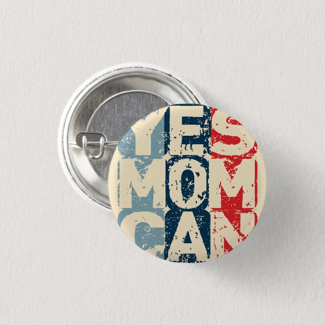 Ja Mama Kann Button (Vorne & Hinten)