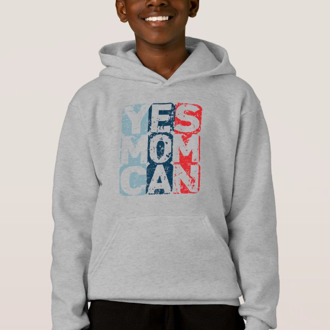 Ja Mama Kann Hoodie (Vorderseite)