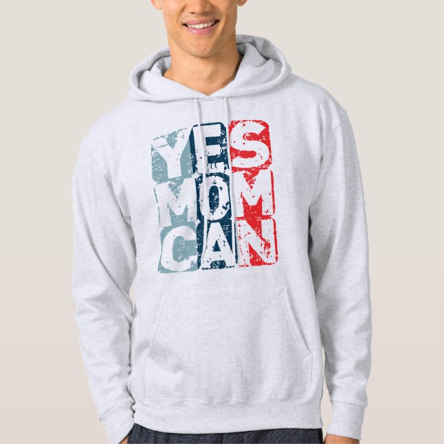 Ja Mama Kann Hoodie (Vorderseite)
