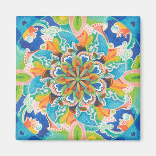 Ja Mandala Kühlschrank Magnet