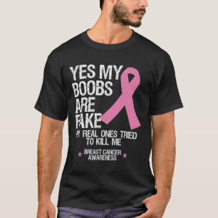 Ja, meine Brust ist das Fake, das meine wahren zu T-Shirt