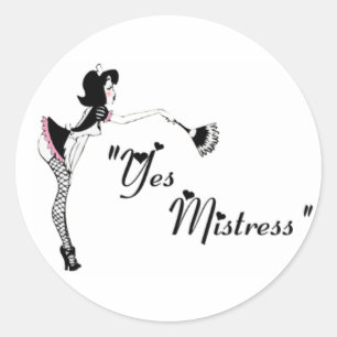 Ja Mistress ~ Maid Series Aufkleber