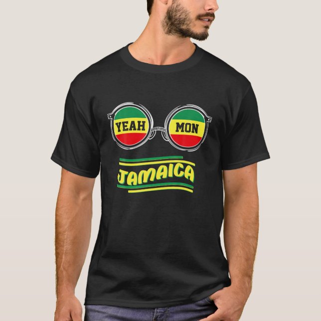 Ja Mon Jamaican Vacation Jamaica Reggae Men Wome T-Shirt (Vorderseite)