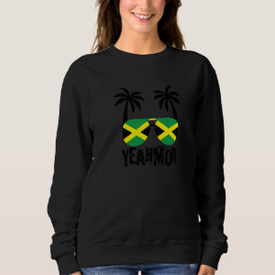 Ja Mon Jamaika Urlaub Souvenir Rasta Reggae Ja Sweatshirt