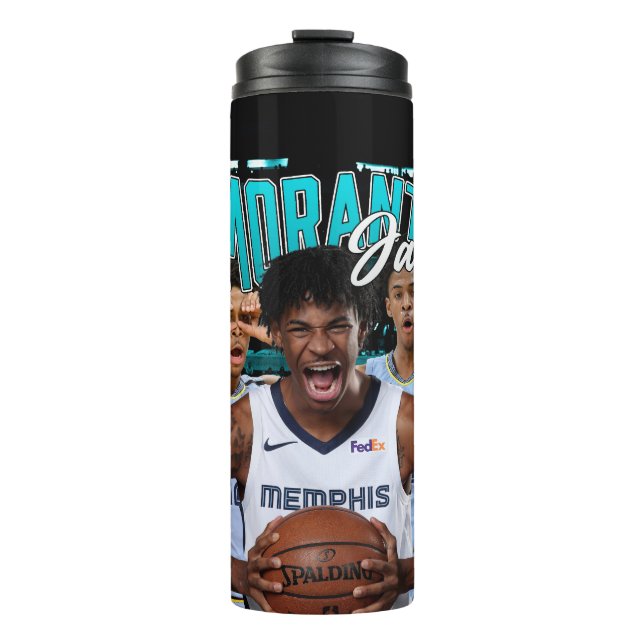 Ja Morant | Basketball Bootleg Tumbler Thermosbecher (Vorderseite)