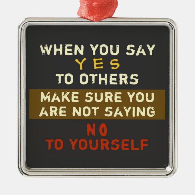 Ja & Nein ~ Ornament / 1 Seite (Vorne)