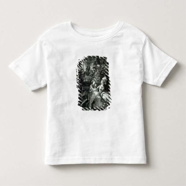 Ja oder nein? 1781, graviert durch N. Thomas Kleinkind T-shirt (Vorderseite)