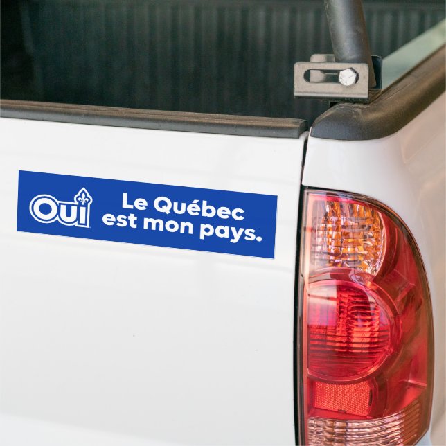 JA Quebec Autoaufkleber (Auf Lkw)