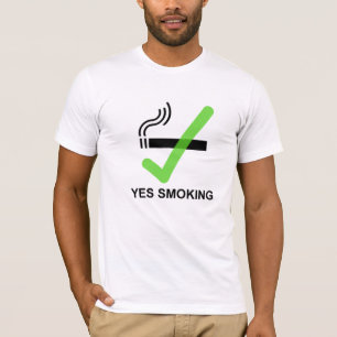JA RAUCHENDES NichtraucherT-Shirt V2 - Kleiderwei T-Shirt