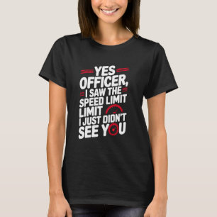 Ja, Referent Speedrate für Mechaniker für Autoenth T-Shirt