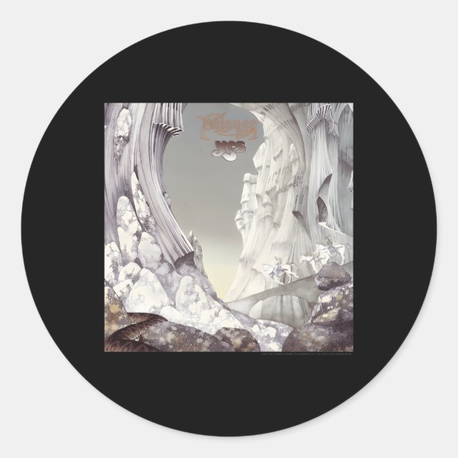 Ja Relayer Runder Aufkleber (Vorderseite)