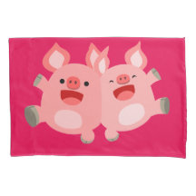 JA! Schweine niedlicher Cartoon