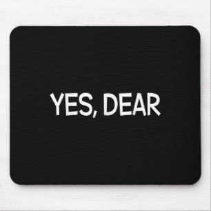 Ja Sehr geehrter Irony Spaß Spaß Mousepad