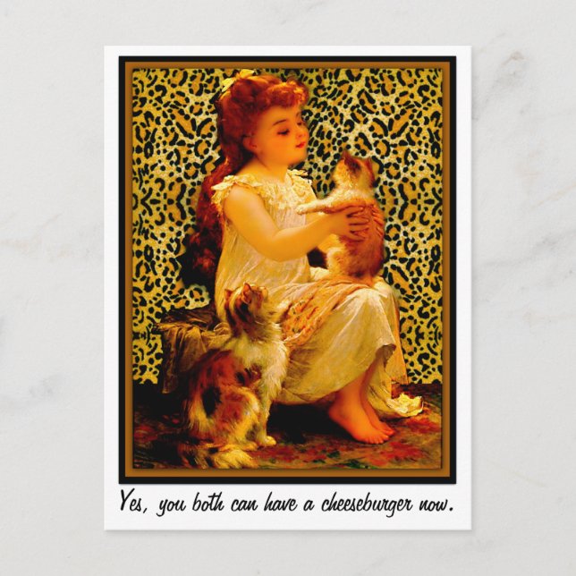 Ja, Sie beide können jetzt einen Käseverstärker ha Postkarte (Vorderseite)