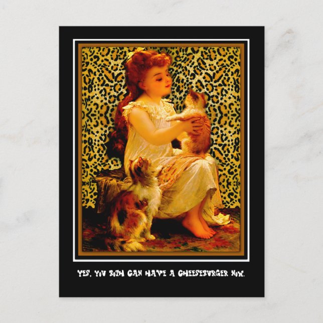 Ja, Sie beide können jetzt einen Käseverstärker ha Postkarte (Vorderseite)