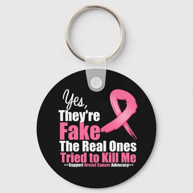 JA, sie sind Fake....Meine echten versuchten, mich Schlüsselanhänger (Vorderseite)