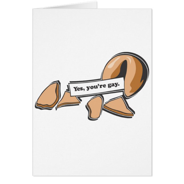 JA sind SIE HOMOSEXUELLER GLÜCKSKEKS (Vorne)