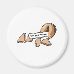 JA sind SIE HOMOSEXUELLER GLÜCKSKEKS Magnet