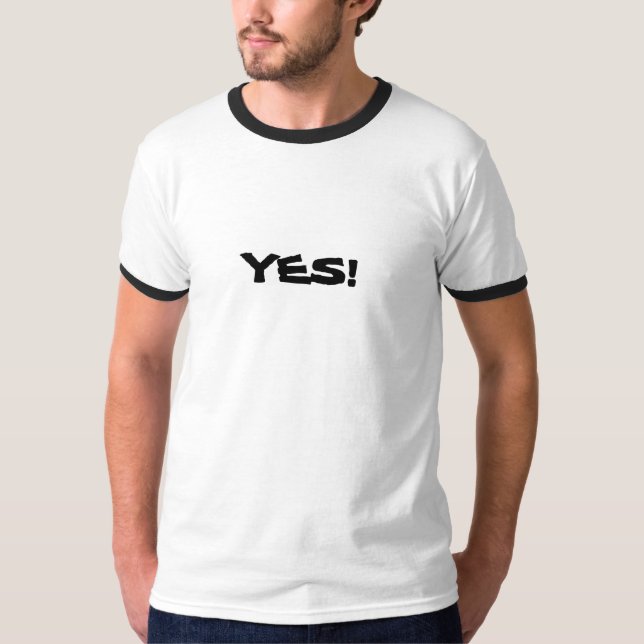 JA! T-Shirt (Vorderseite)
