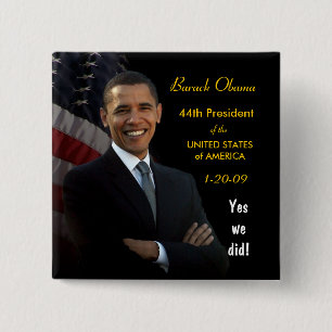 Ja taten wir - Einweihungs-Knopf Button