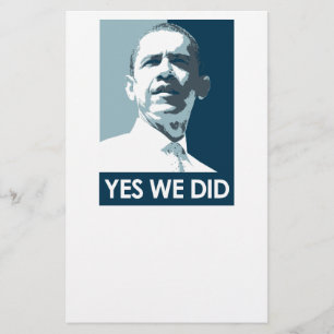 Ja taten wir Plakat 1 Briefpapier