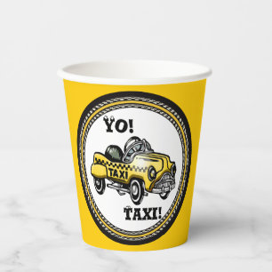 Ja! Taxi! Pappbecher