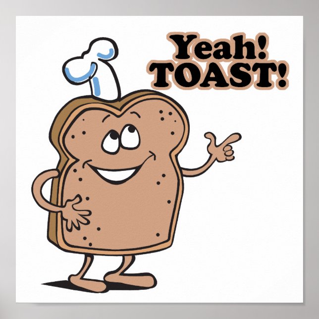 Ja! TOAST! Poster (Vorne)