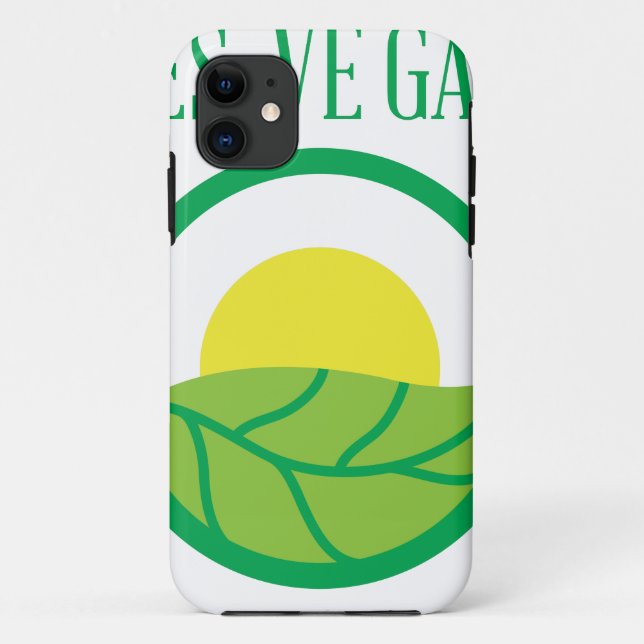 Ja vegan! Case-Mate iPhone hülle (Rückseite)
