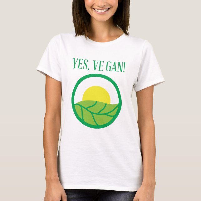 Ja vegan! T-Shirt (Vorderseite)