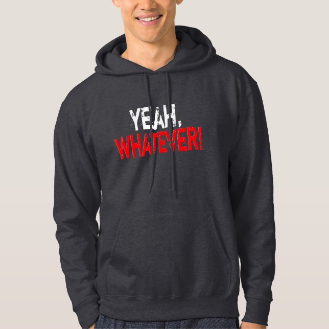 Ja was auch immer - Dunkelheit Hoodie (Vorderseite)