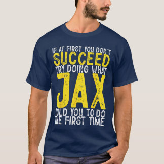 Ja, wenn du es beim ersten Mal nicht schaffst, lus T-Shirt