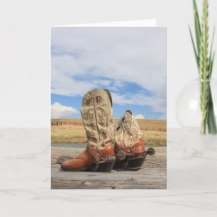 Ja! Western-Startkarte Karte