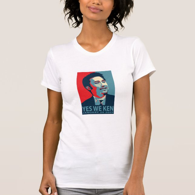 Ja wir der Distres Frau Kens (Obama)… - Besonders T-Shirt (Vorderseite)