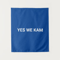 Ja Wir Kam minimalistische Typografie weiß und bla