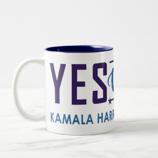 JA WIR KAM! ZWEIFARBIGE TASSE