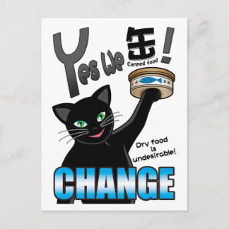 Ja, wir können (essen)! postkarte